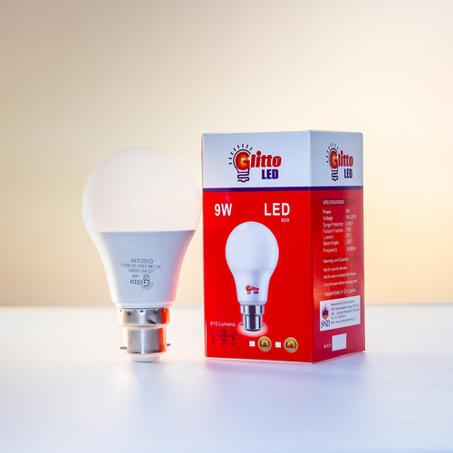 Glitto LED A Type Bulb - 9W